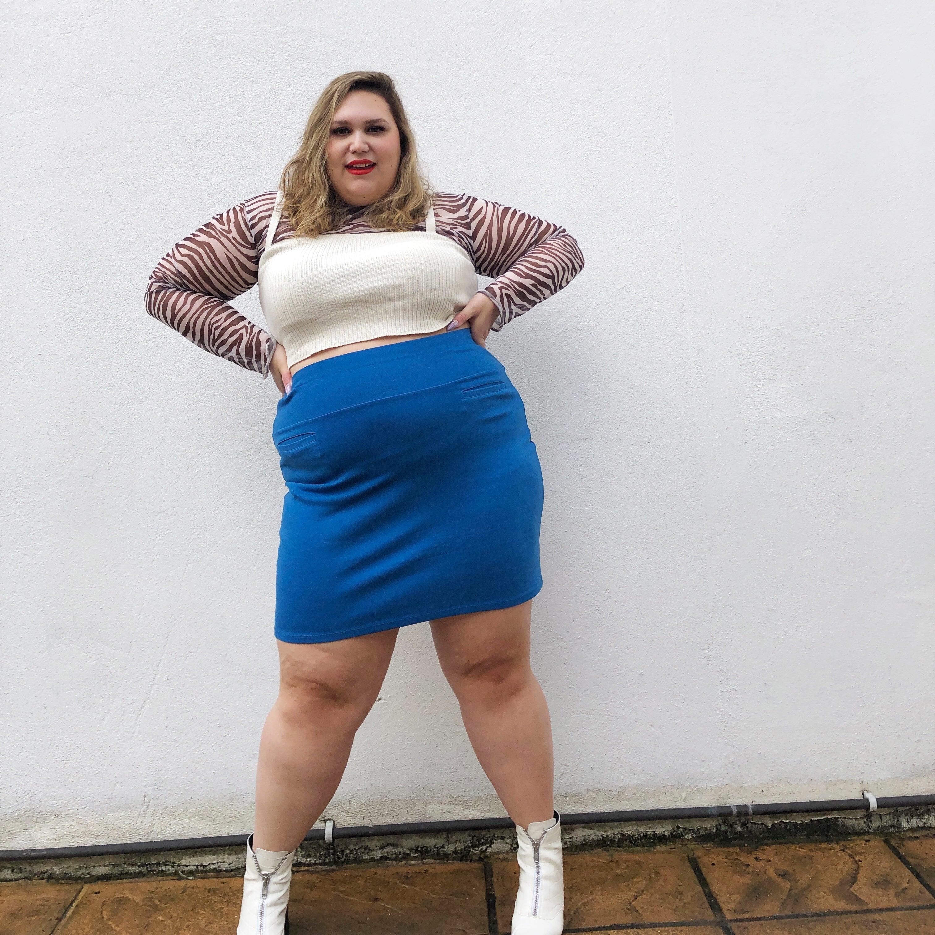 Mini Skirt - Midnight Blue - Image 7