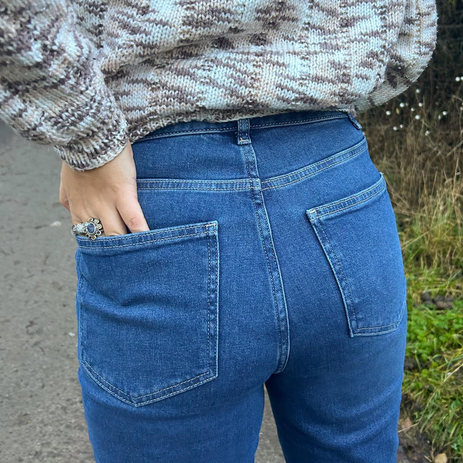 Organic Bootcut Jeans - Atlantic - Image 16