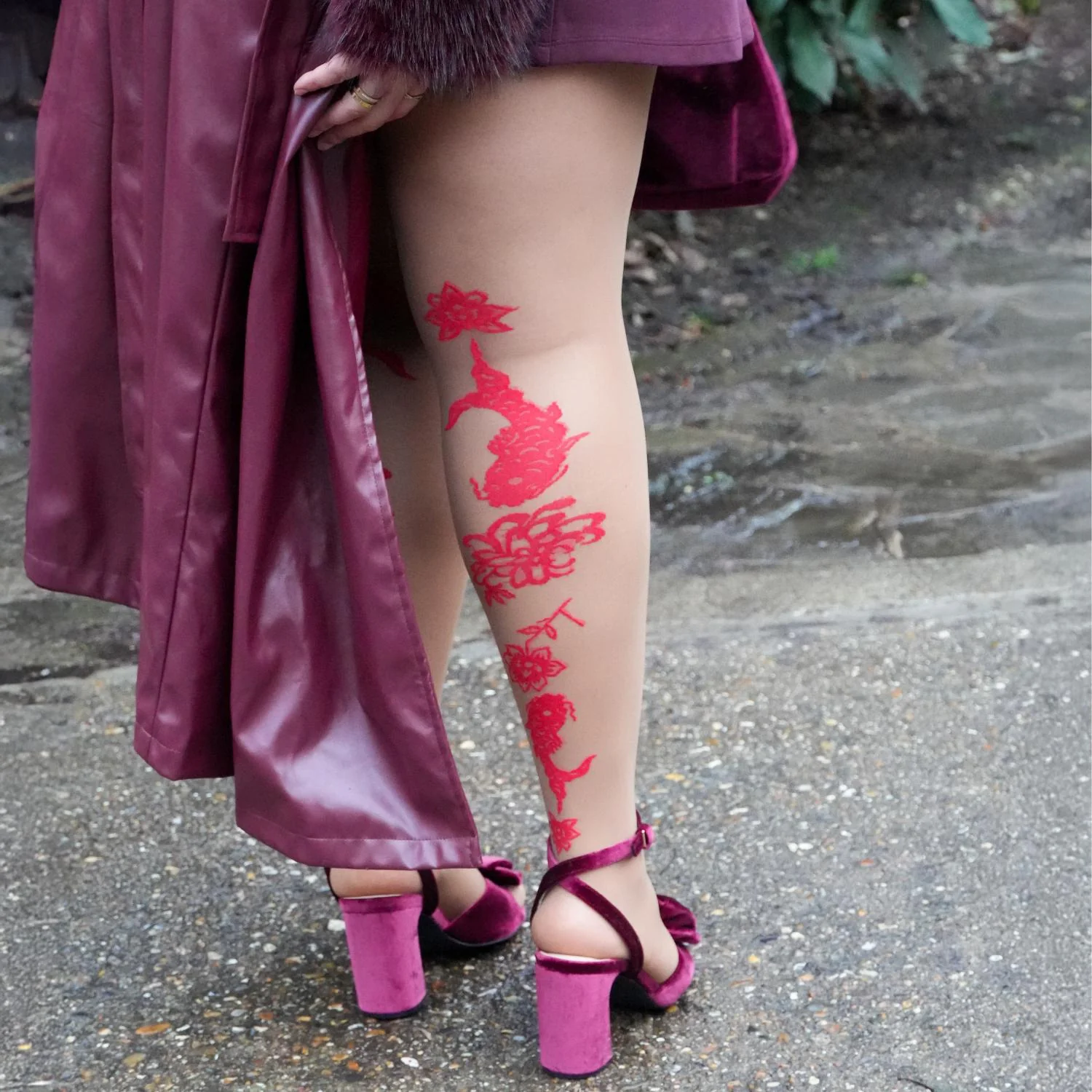 Manifest Tights - Caramel Latte - Image 4