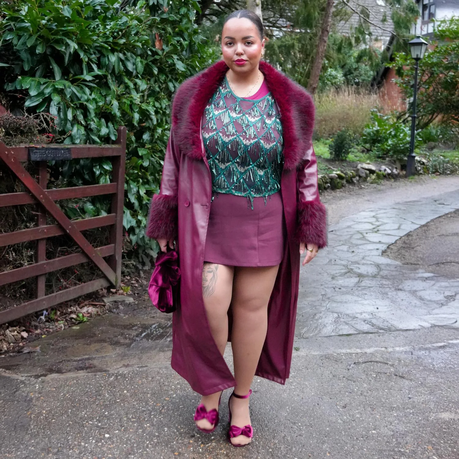 Manifest Tights - Caramel Latte - Image 9