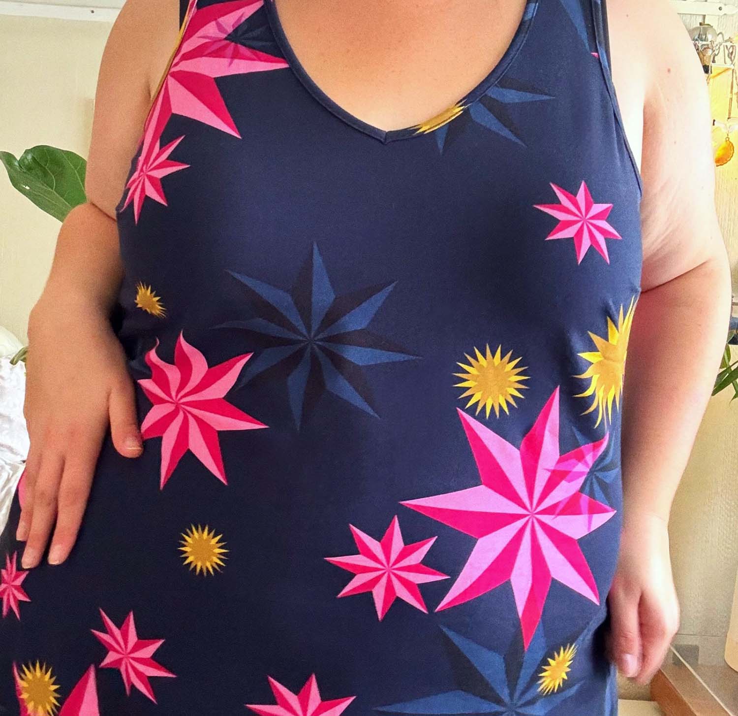 Organic Cotton PJ Vest - Stars - Image 3