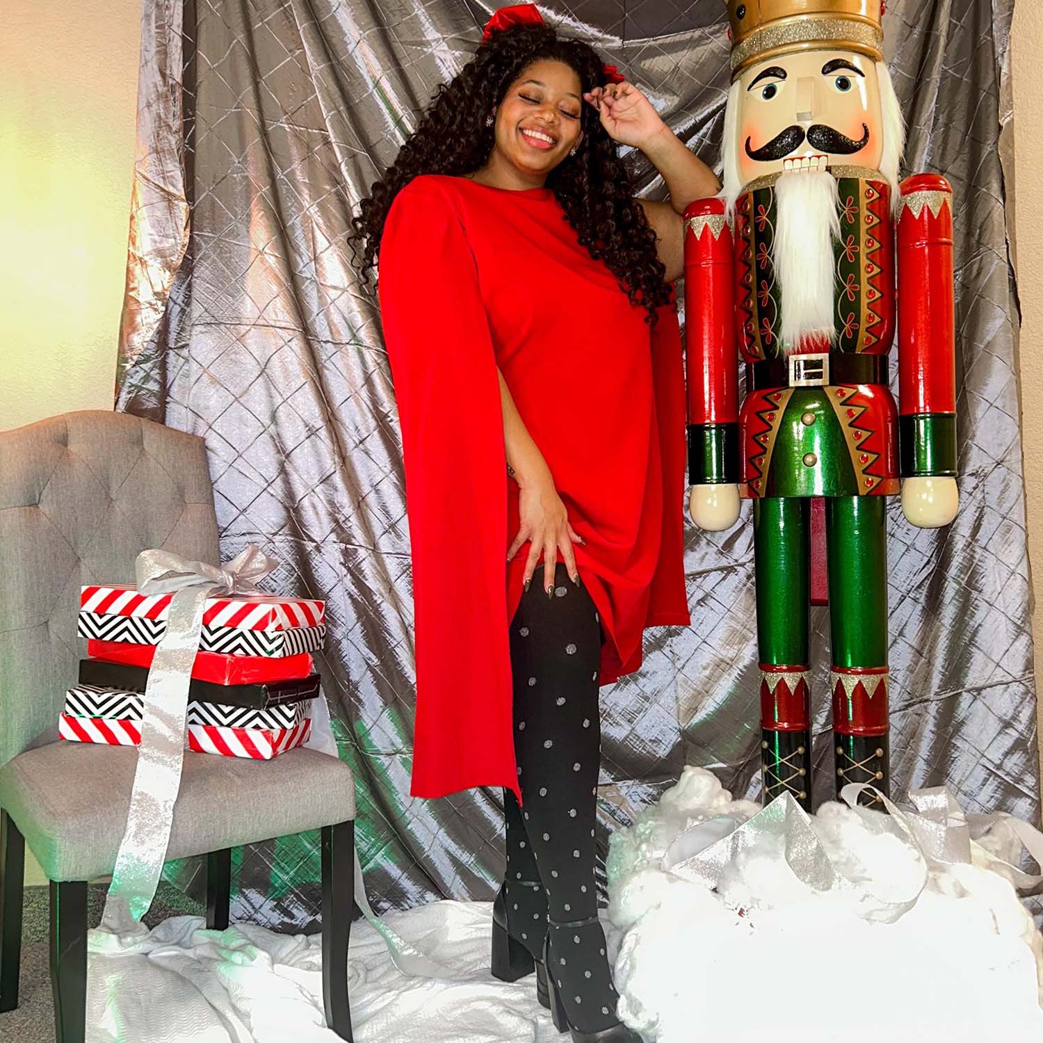 Christmas Tights - Polka Bear - Image 11
