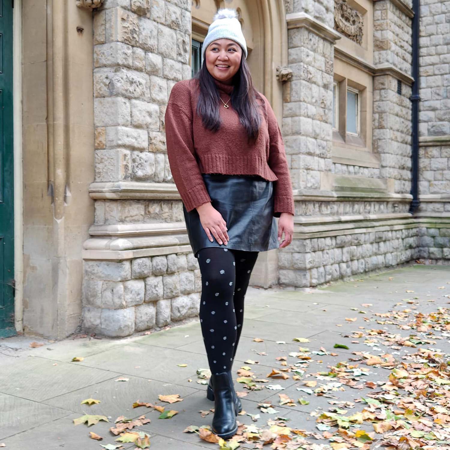 Christmas Tights - Polka Bear - Image 8