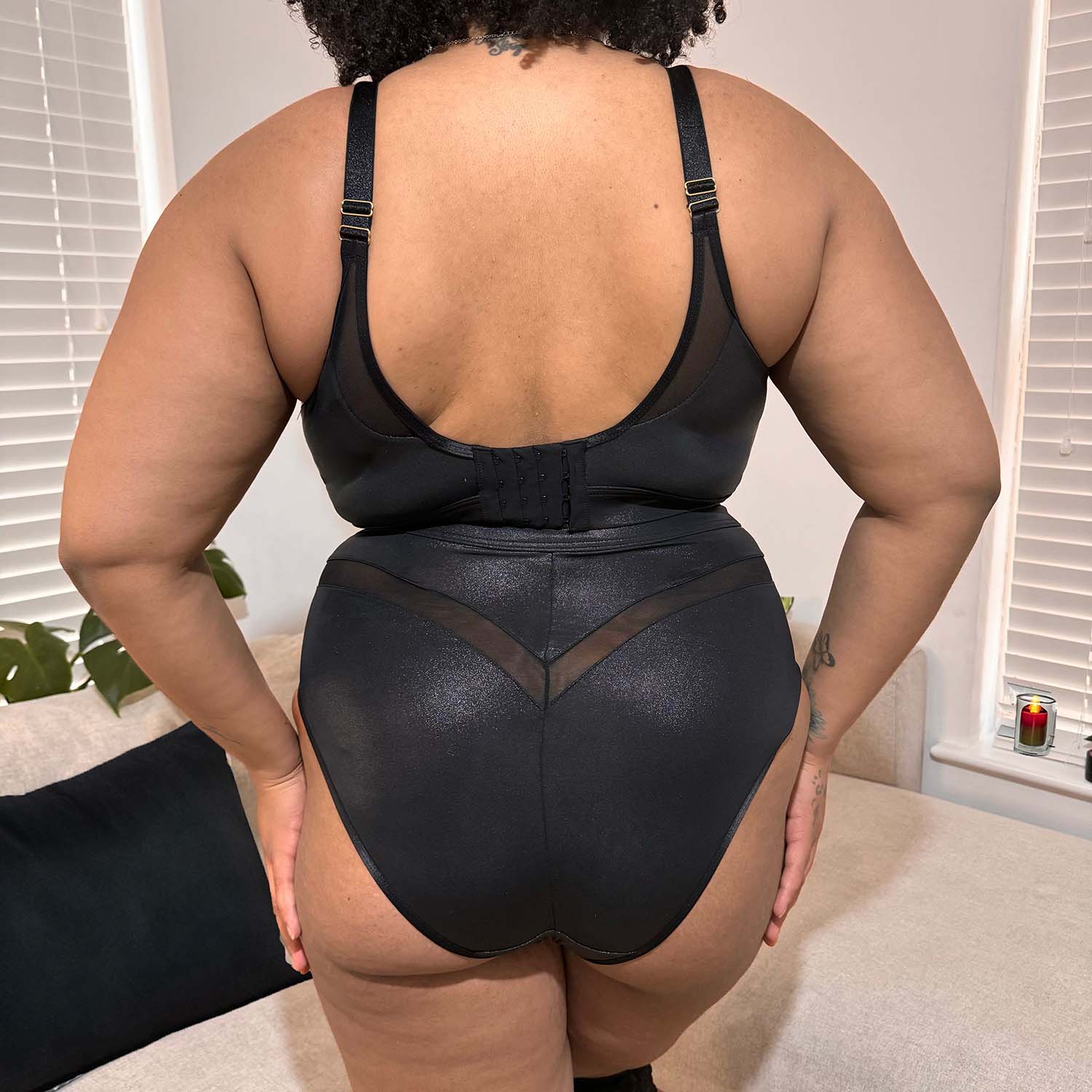Siren Faux Leather Full Briefs - Image 14