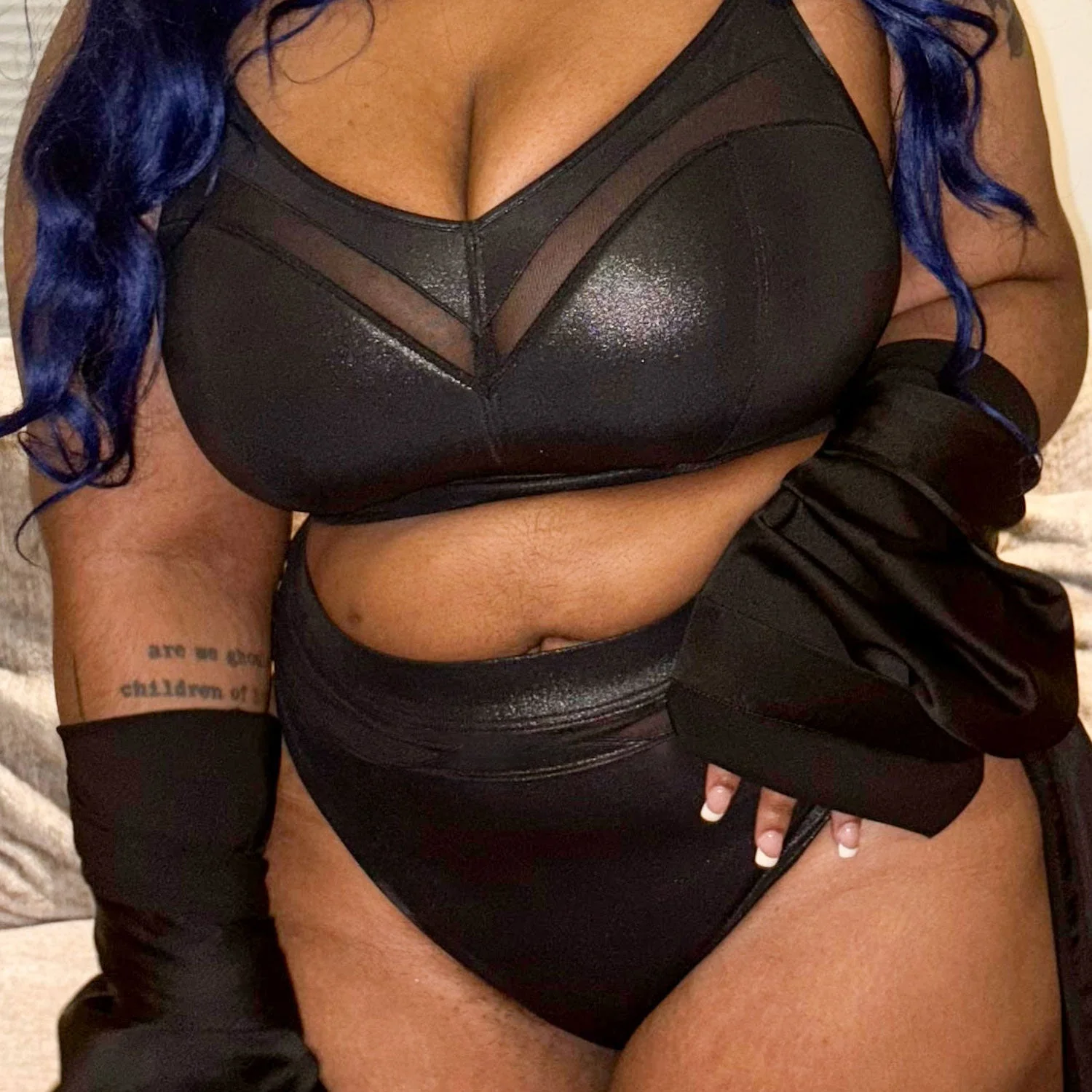 Siren Faux Leather Full Briefs - Image 18