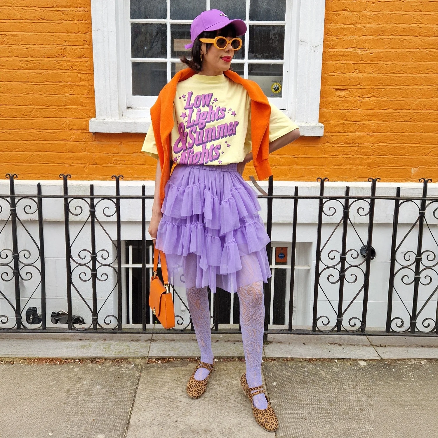 Mesh Skirt - Lavender - Image 10