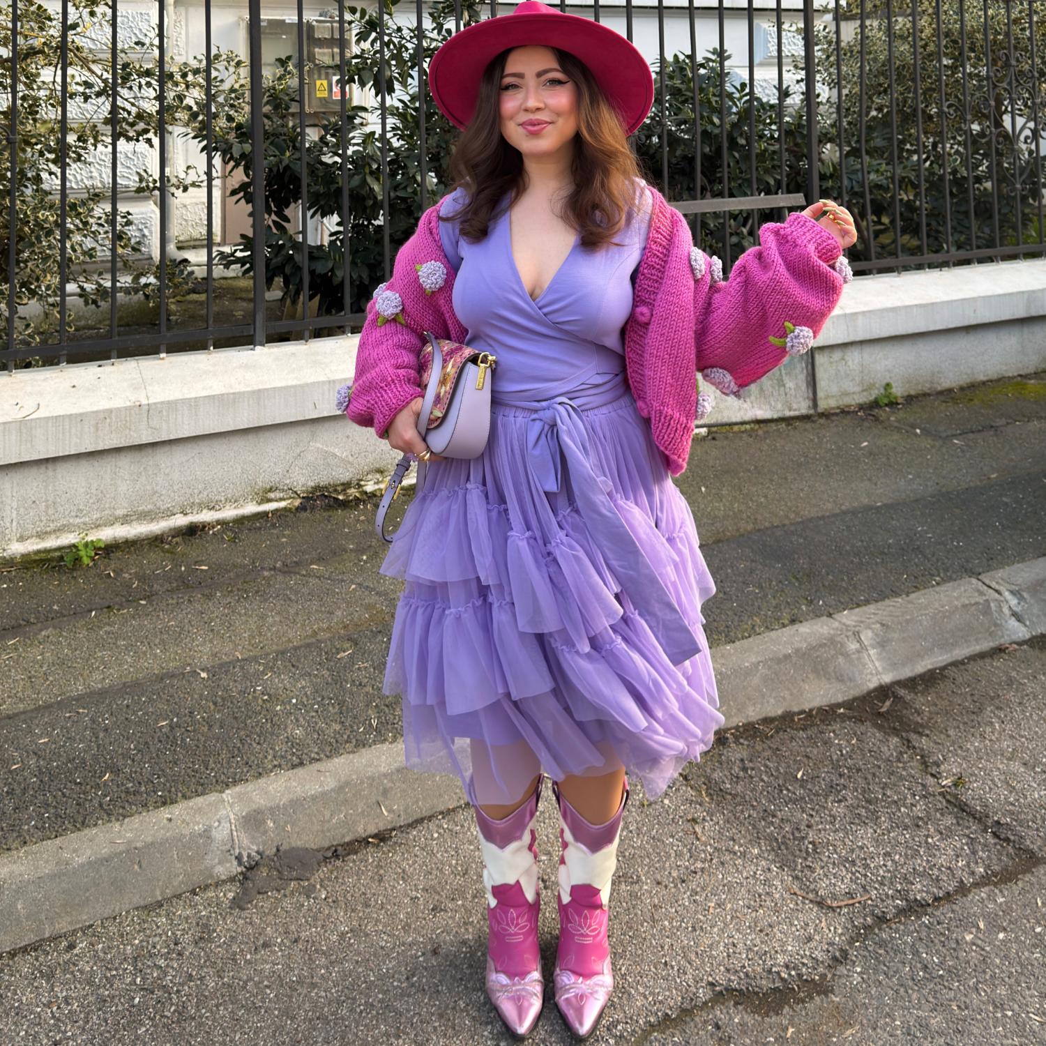 Mesh Skirt - Lavender - Image 13