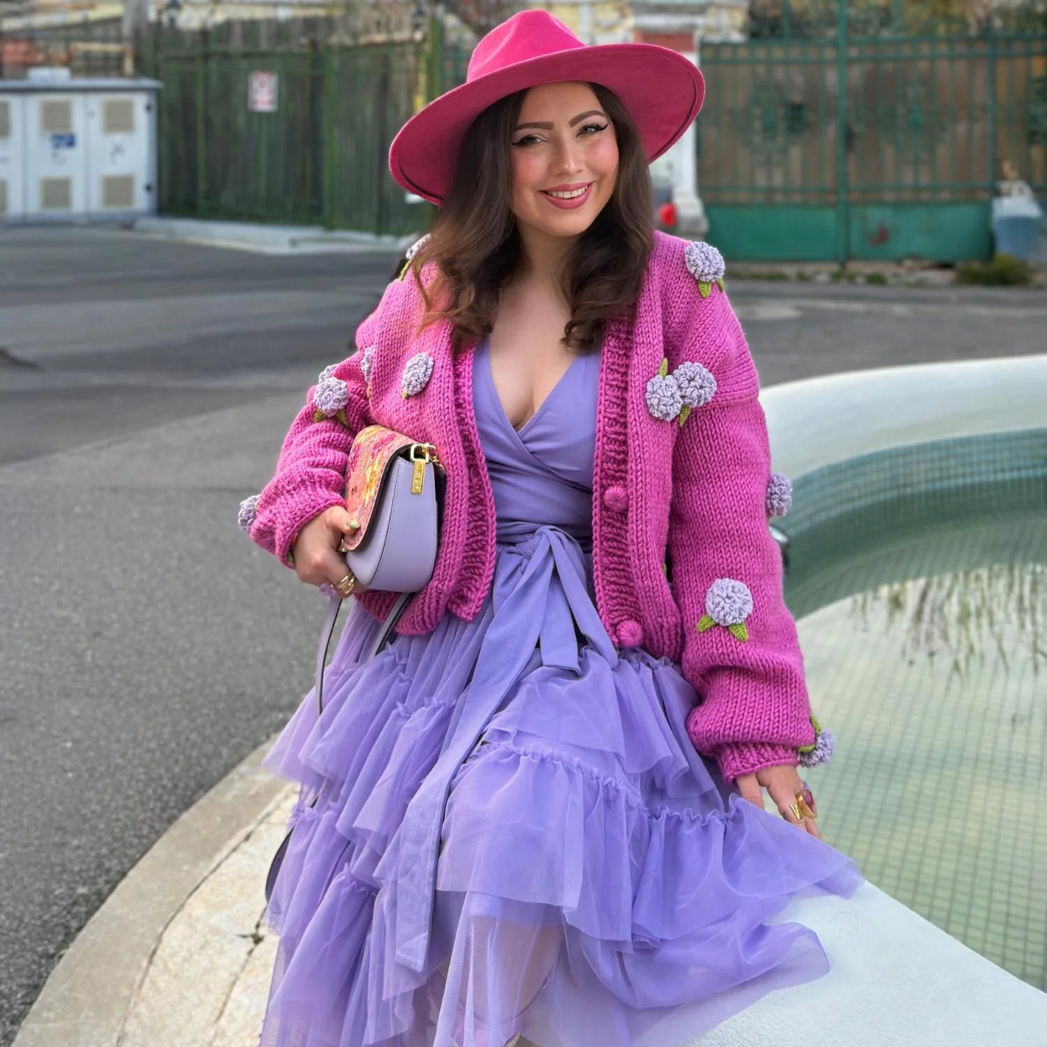 Mesh Skirt - Lavender - Image 17