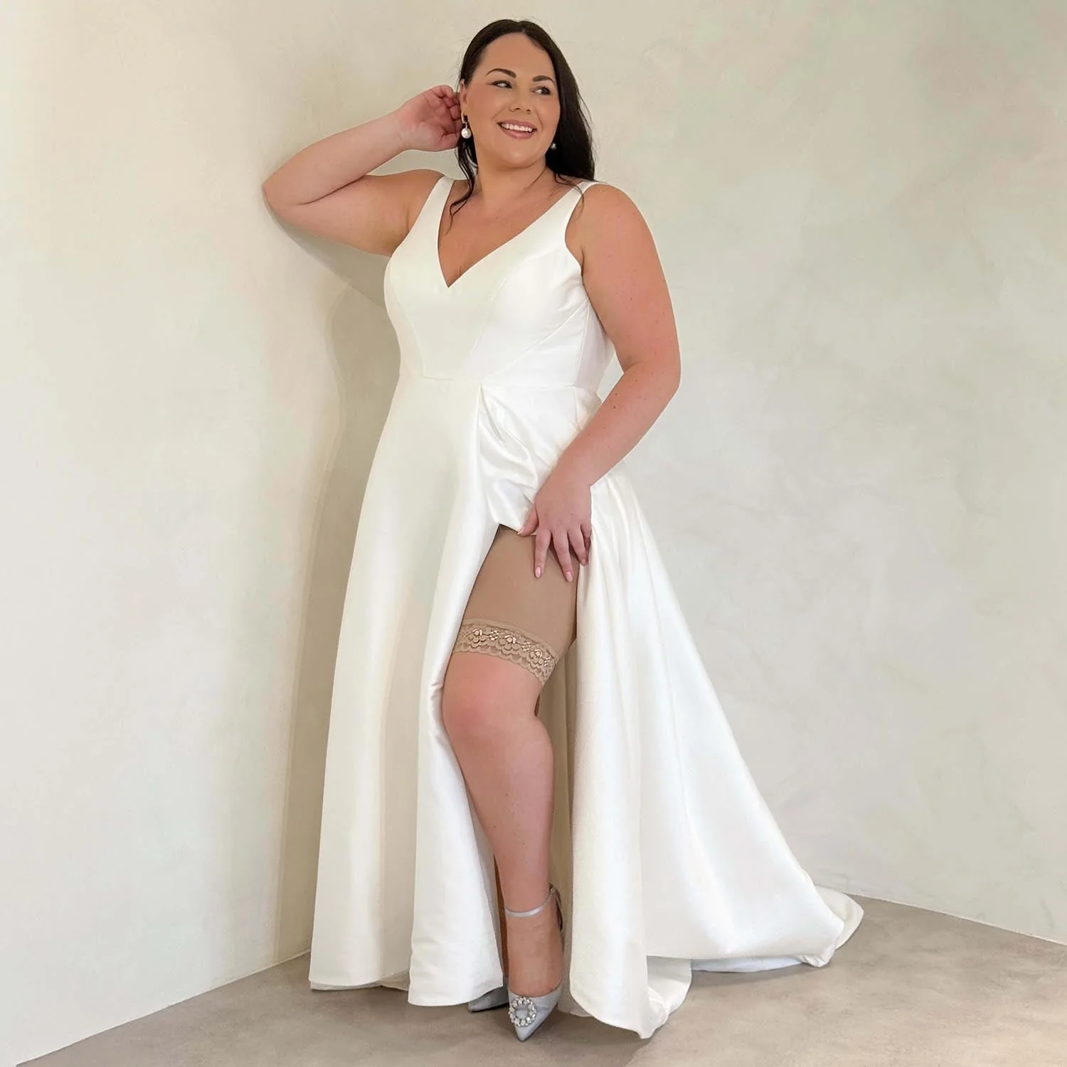 Lace Stay Cool Chub Rub Shorts - Blissful - Image 5
