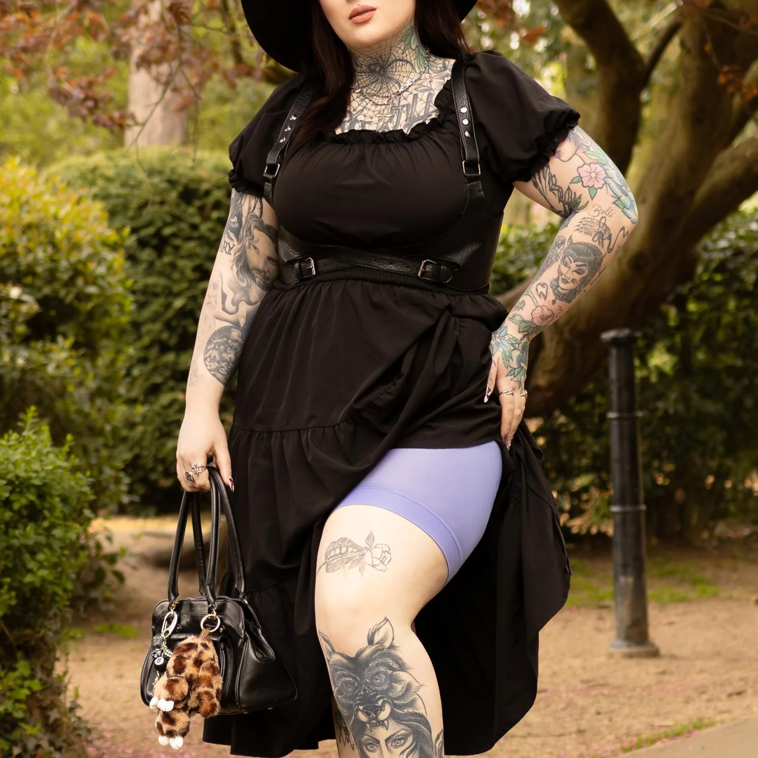 Stay Cool Chub Rub Shorts - Lavender Violet - Image 5