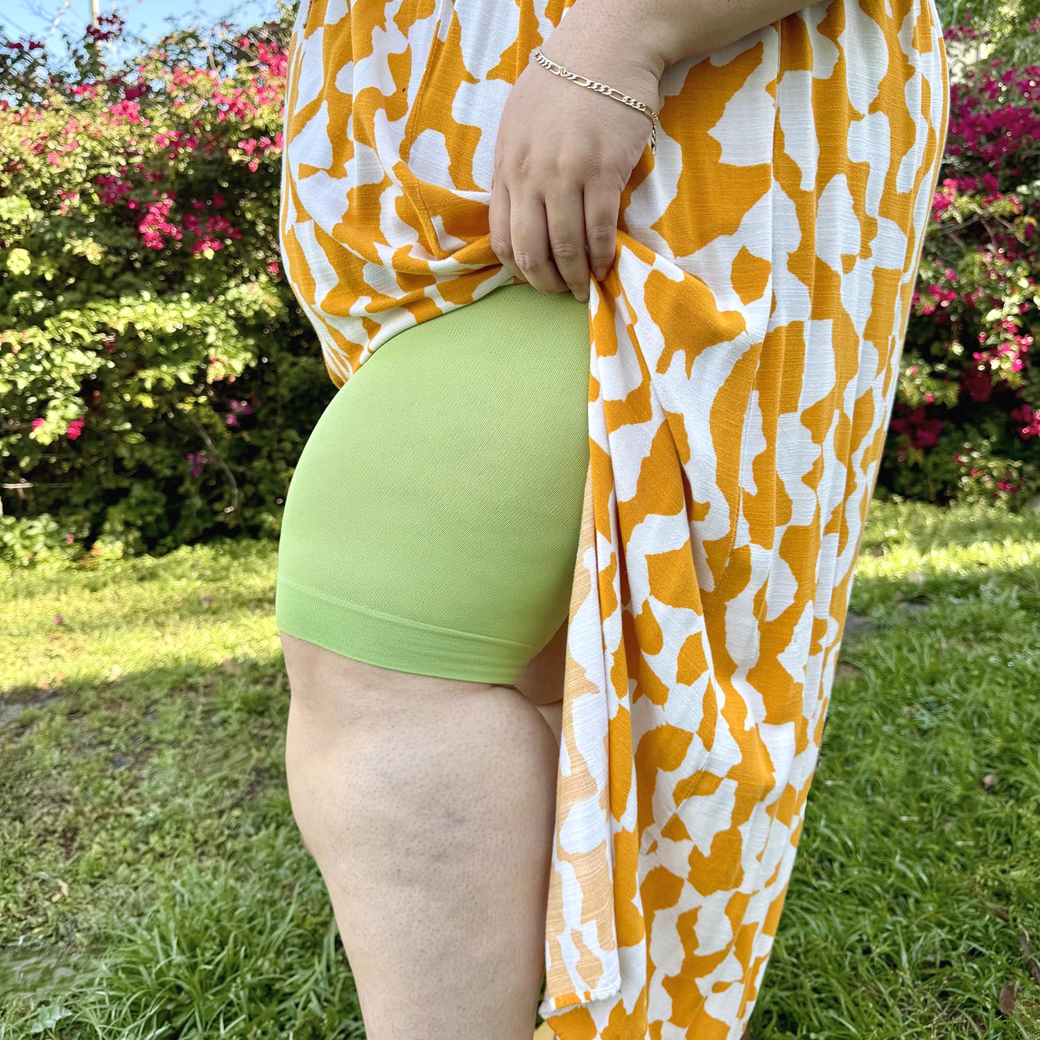 Stay Cool Chub Rub Shorts - Matcha - Image 5