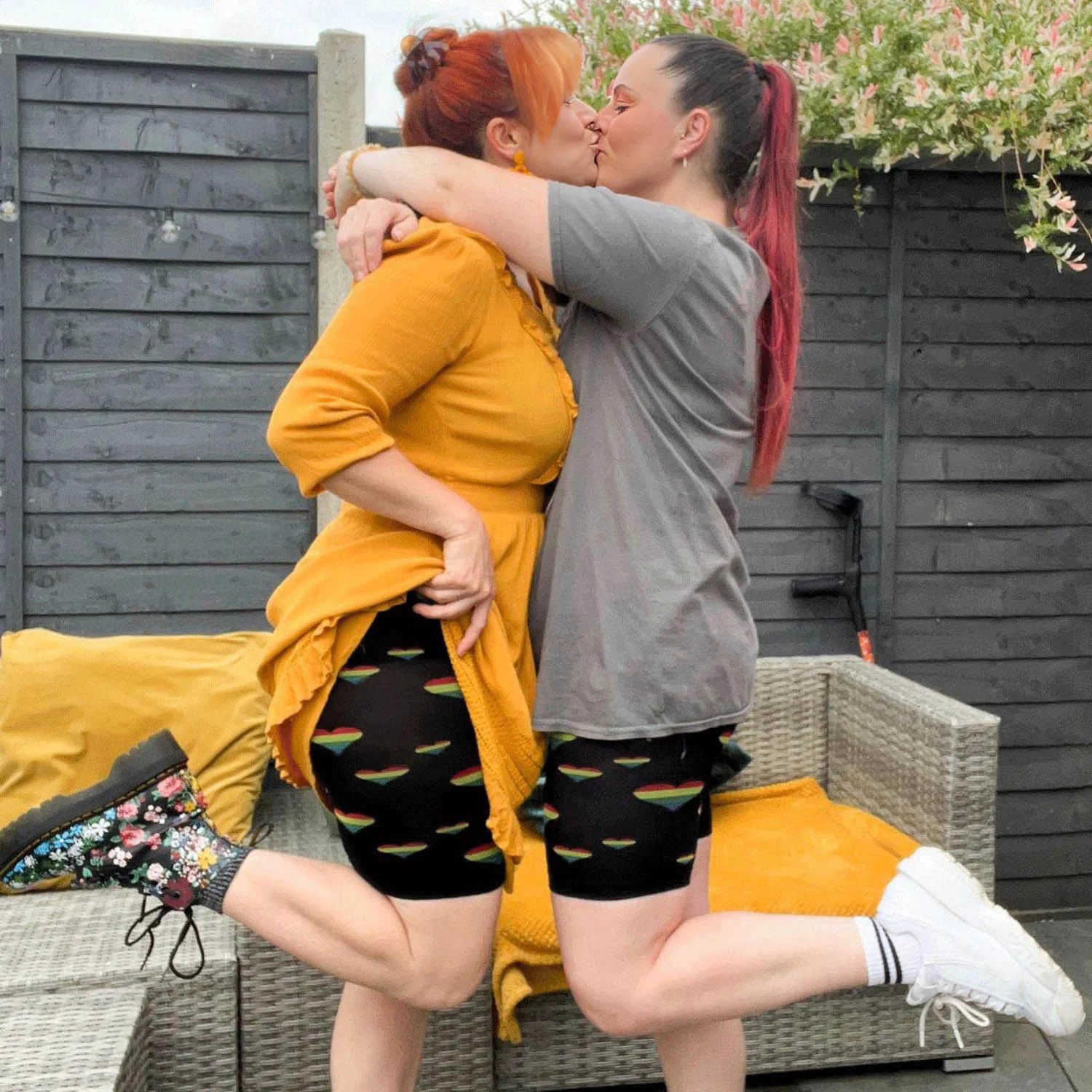 Stay Cool Chub Rub Shorts - Pride Love Is Love - Image 2