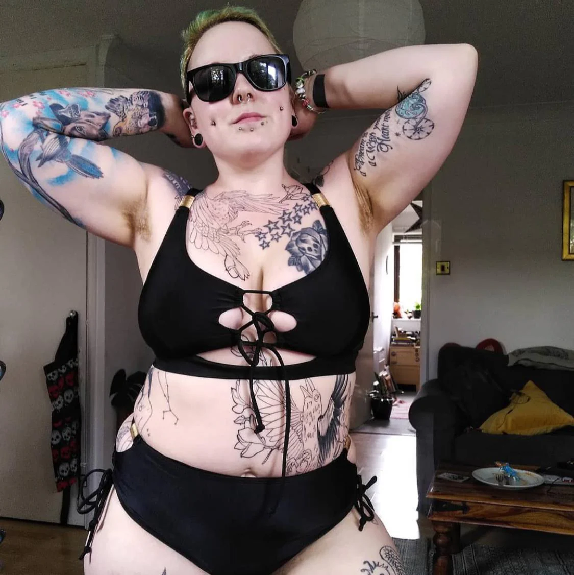 Babe with the Power Bikini Top - Image 11