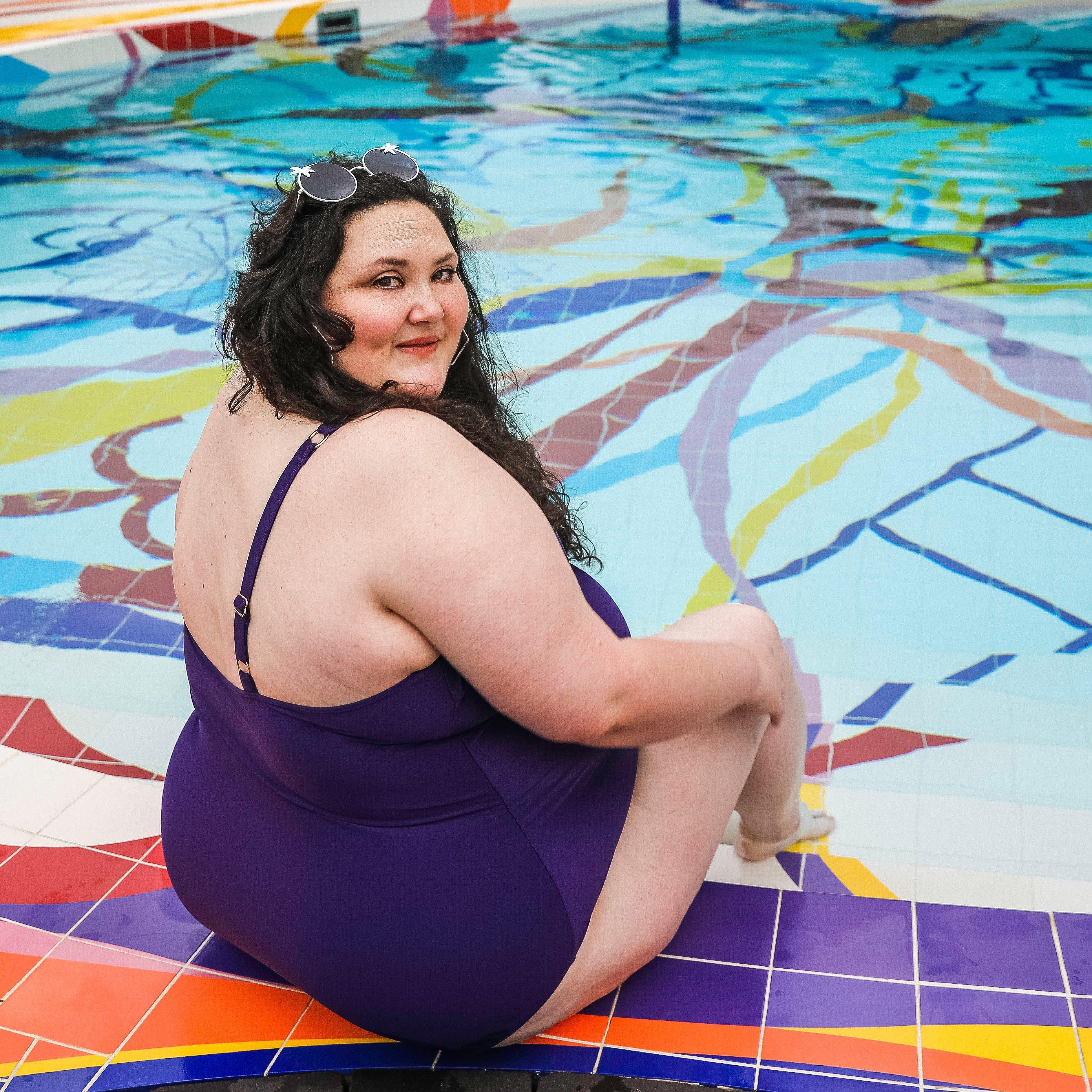 Wax on, Wax off Swimsuit - Purple - Image 18