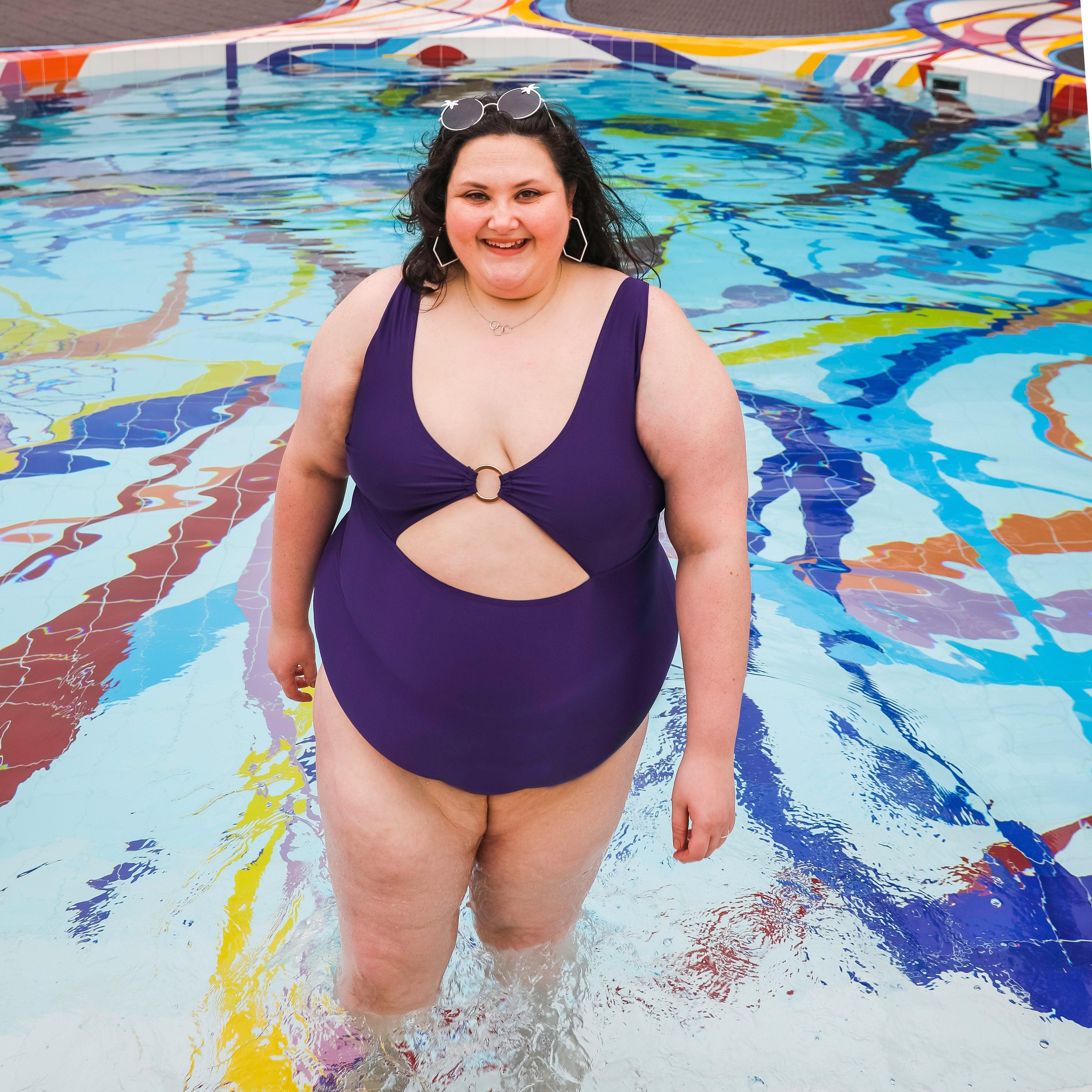 Wax on, Wax off Swimsuit - Purple - Image 20