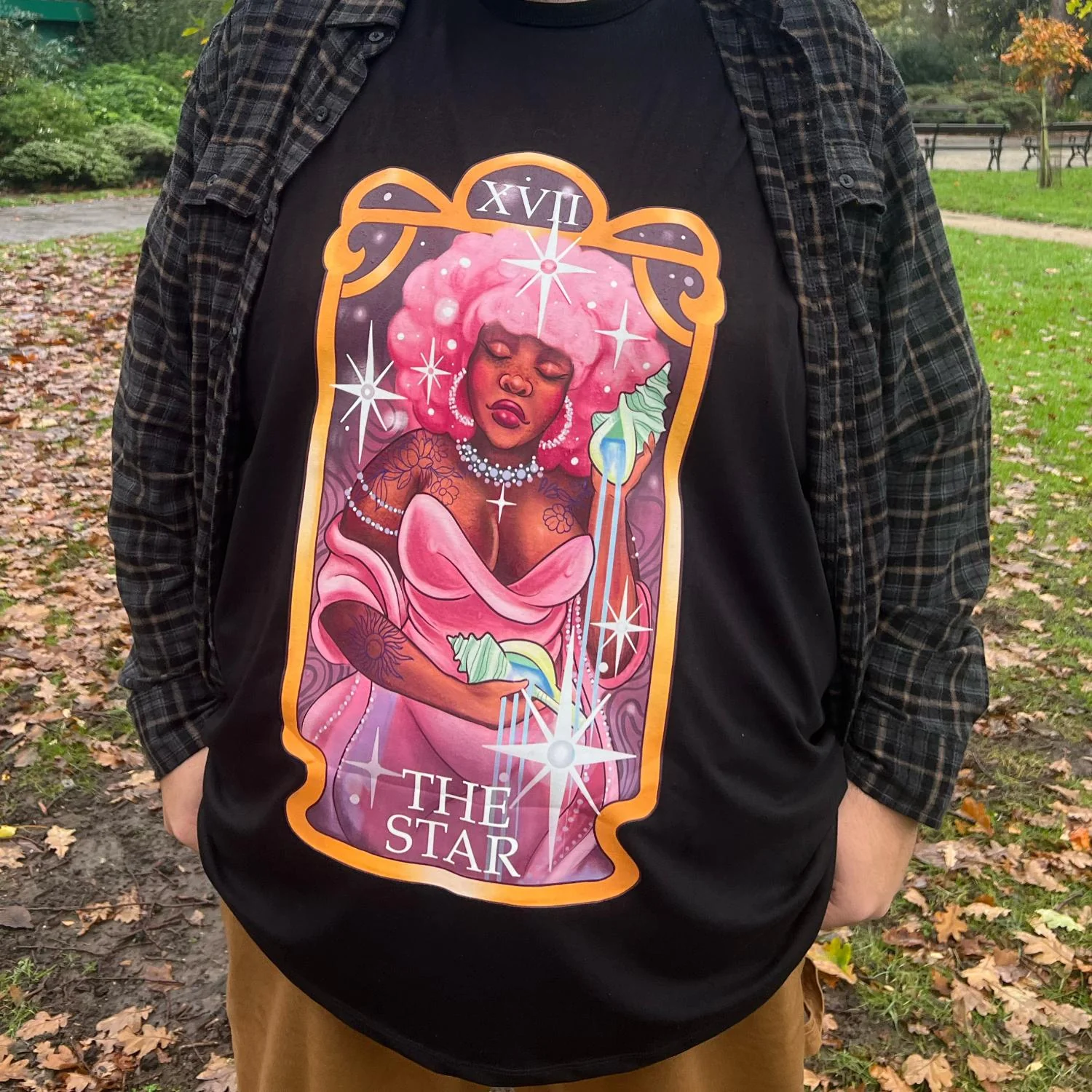 Major Arcana Unisex Tee - XVII The Star - Image 8