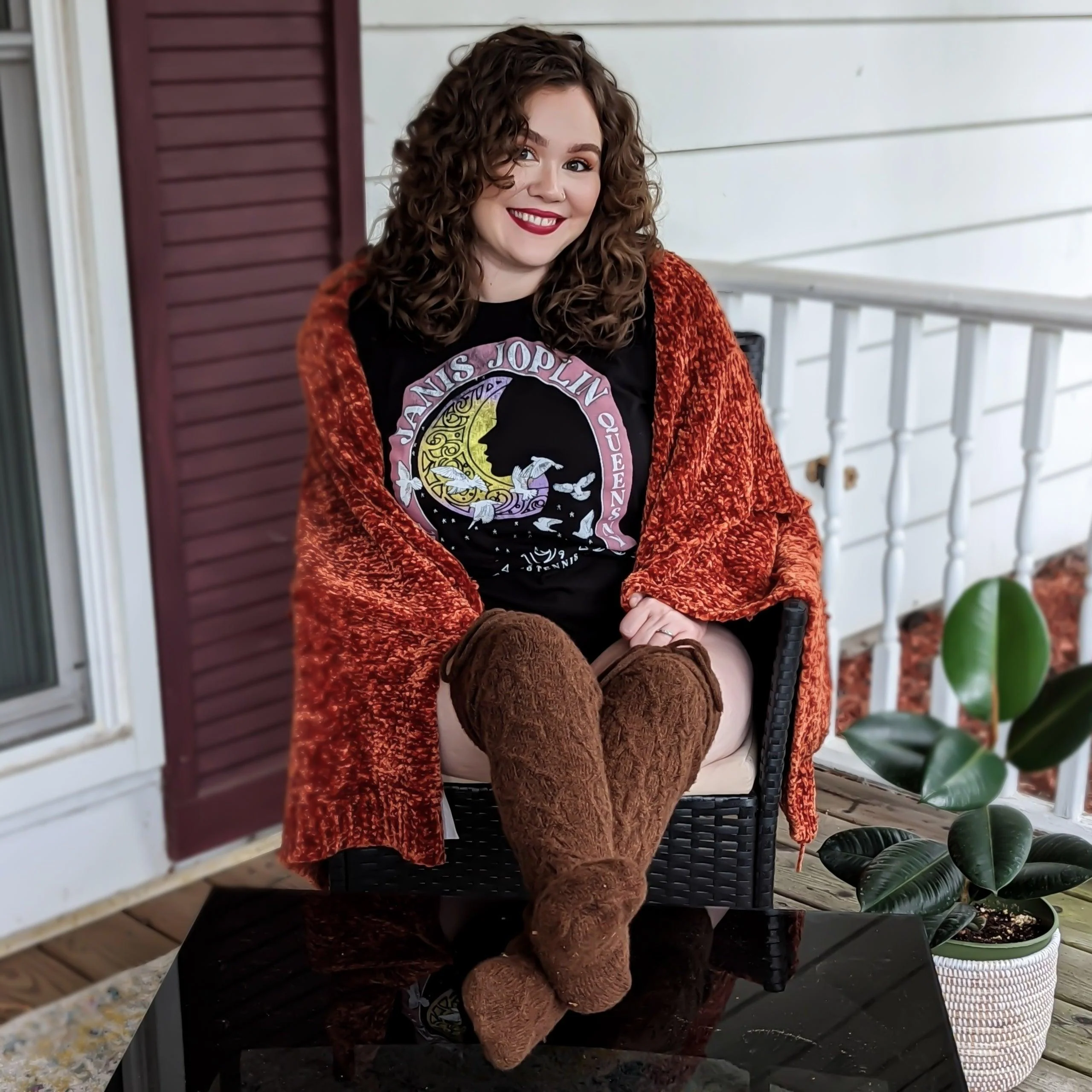 Thigh High Socks - Hot Chocolate - Image 10