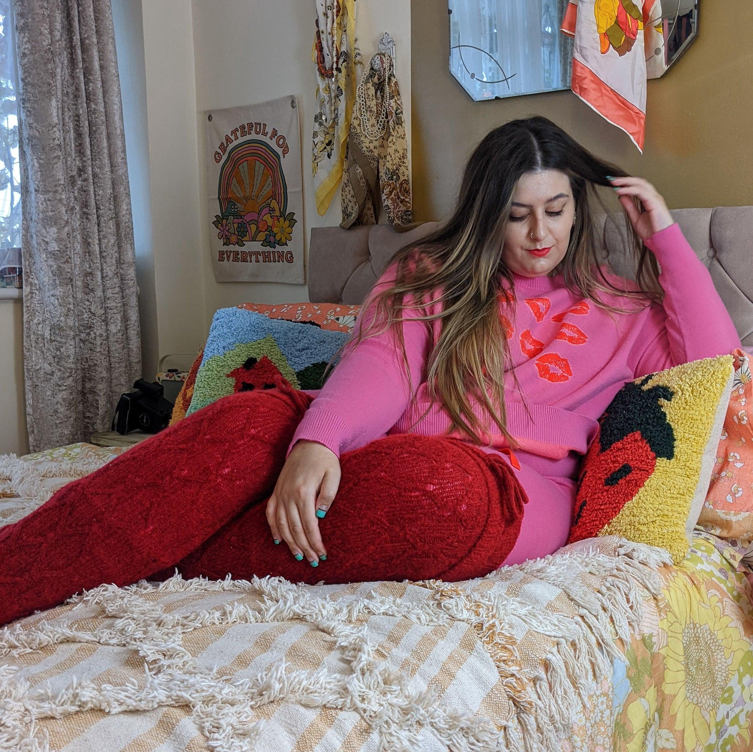 Thigh High Socks - Lobster - Image 6
