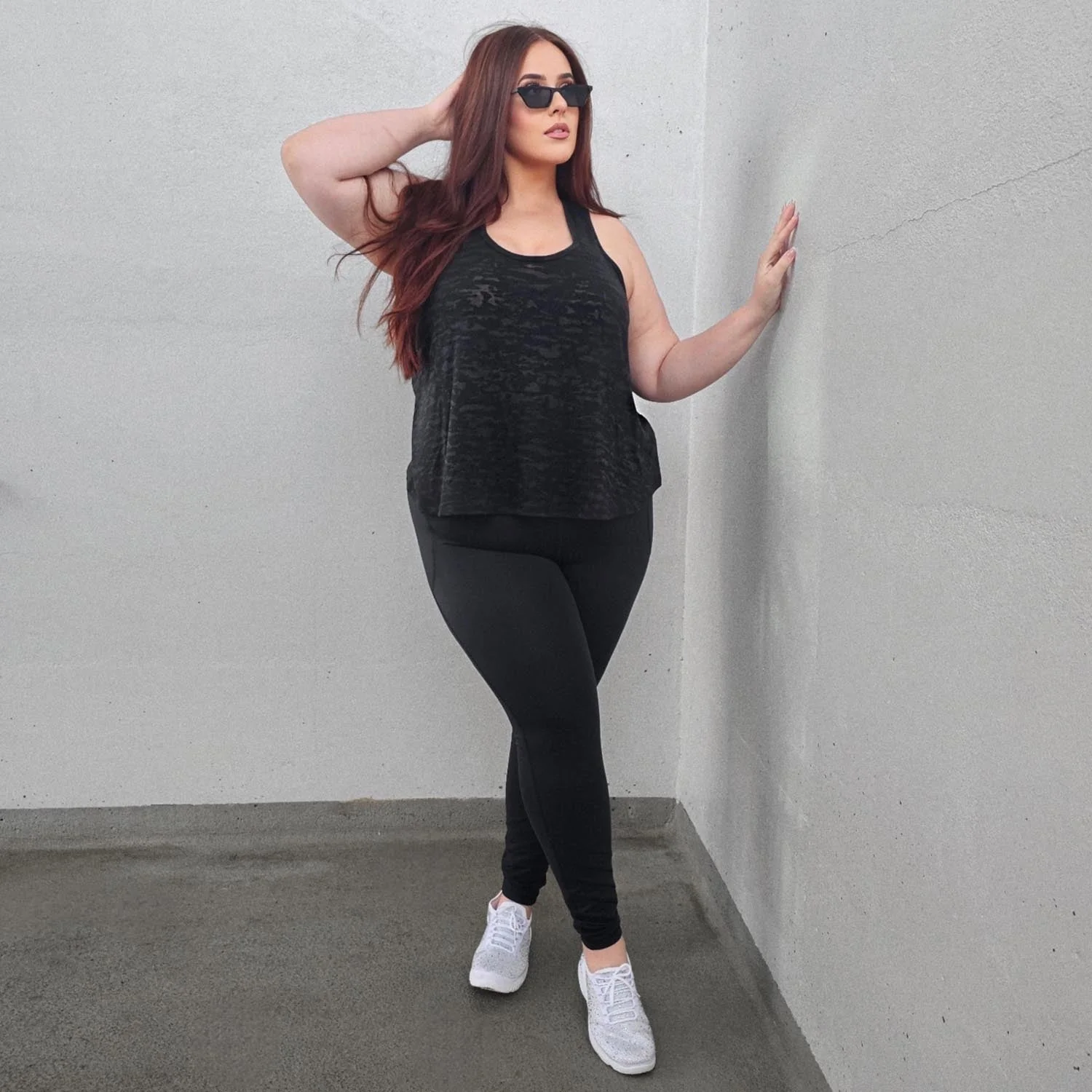Wrap Back Vest - Black - Image 2