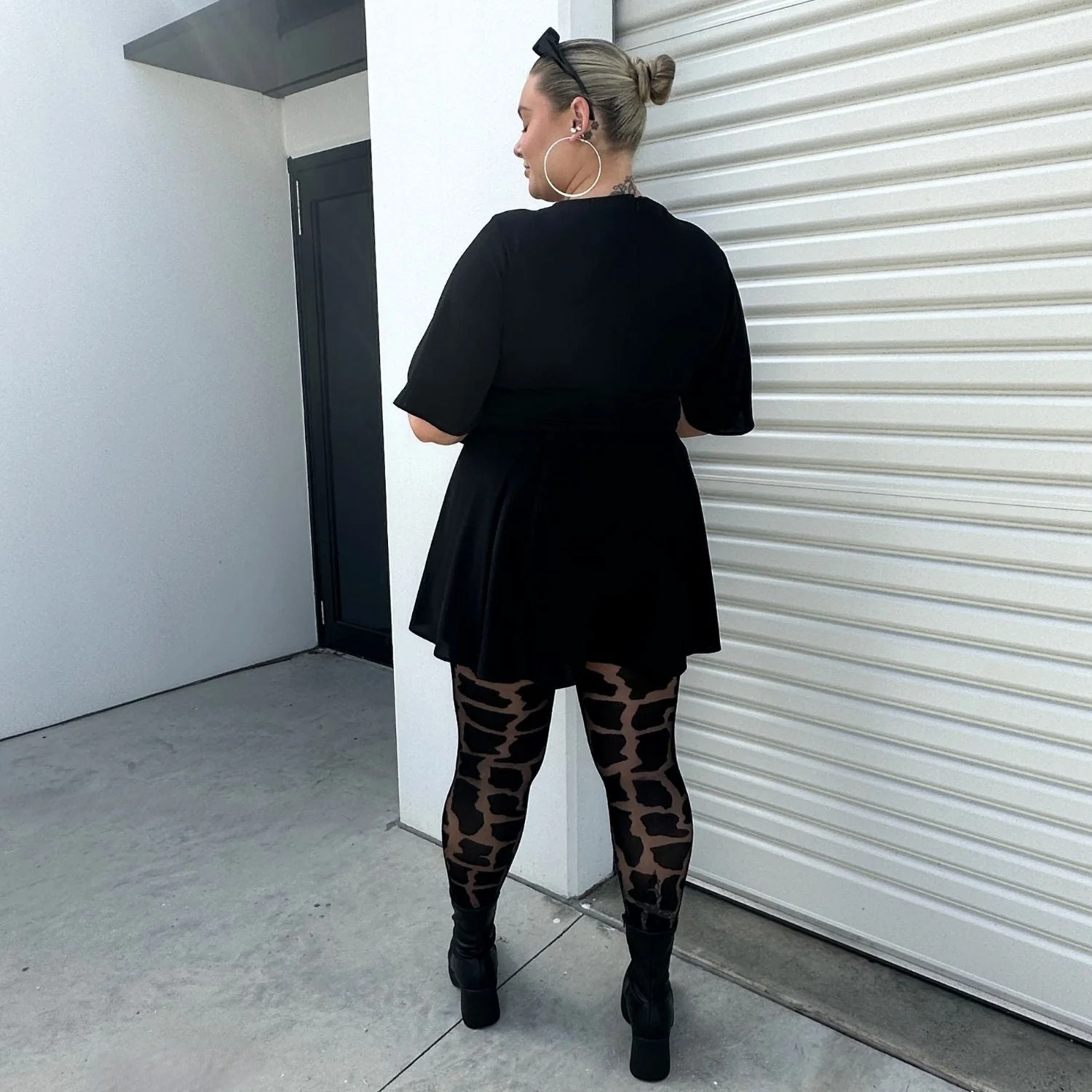 Your HighNess - Giraffe Print Tights - Image 9